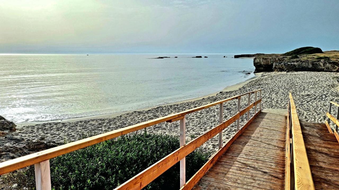 La Terrazza Dei Nonni Apartman Torre Specchia Ruggeri Kültér fotó
