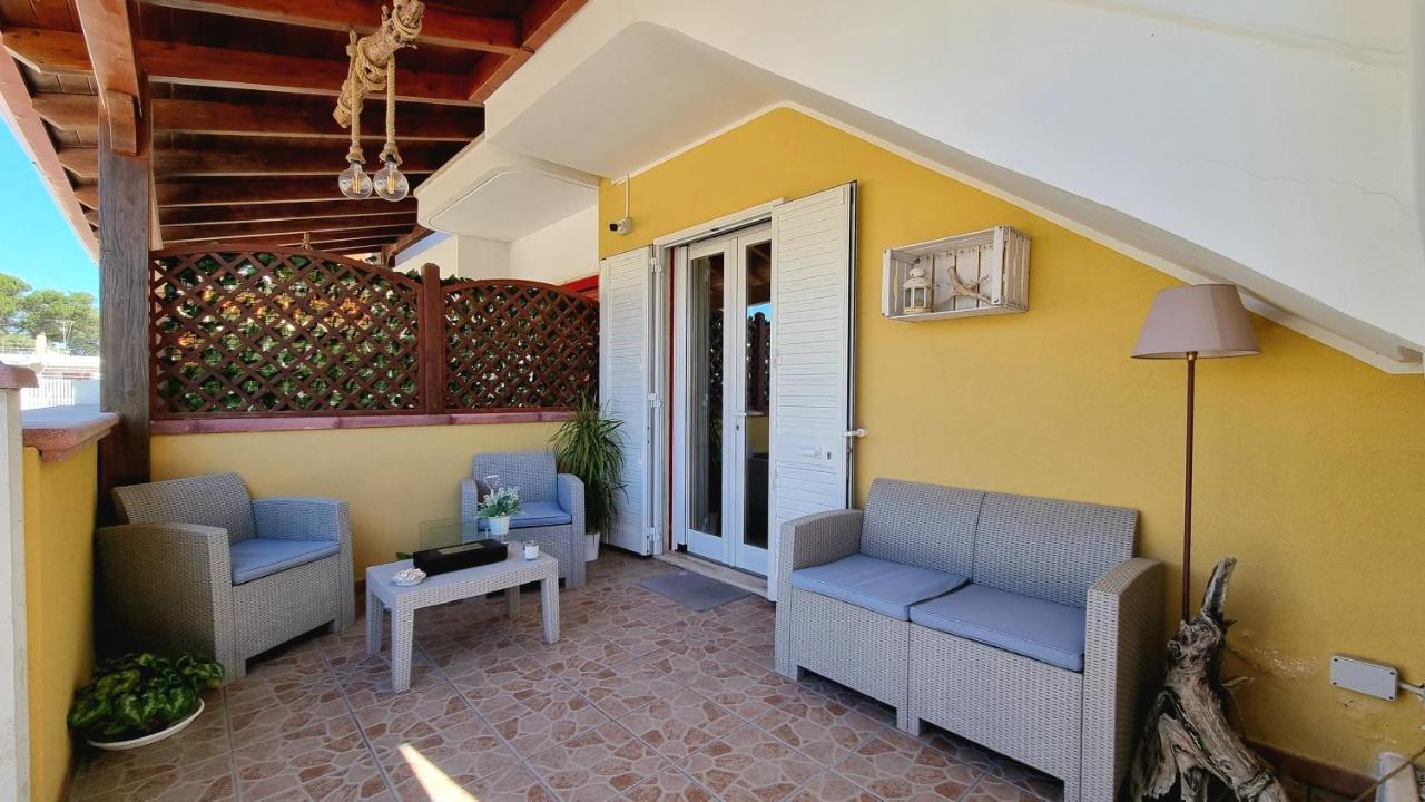 La Terrazza Dei Nonni Apartman Torre Specchia Ruggeri Kültér fotó