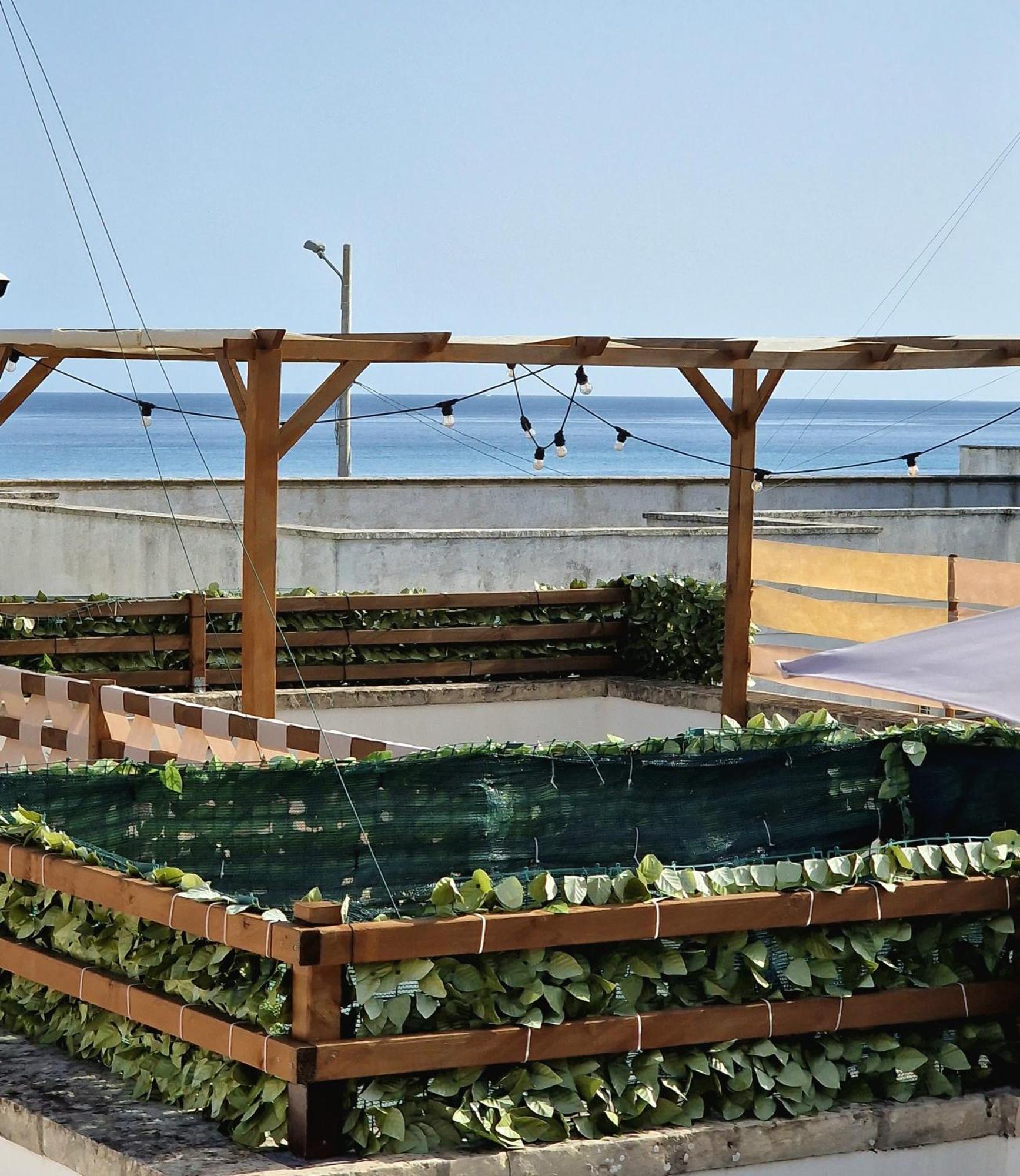 La Terrazza Dei Nonni Apartman Torre Specchia Ruggeri Kültér fotó